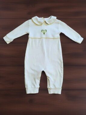 Little English Tennis Romper Size 6m